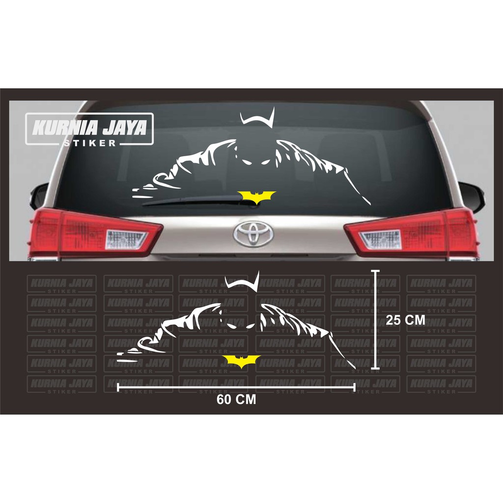Detail Stiker Batman Untuk Mobil Nomer 21