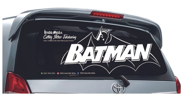 Detail Stiker Batman Untuk Mobil Nomer 34