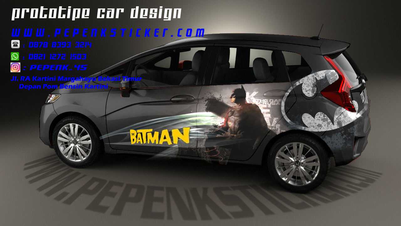 Detail Stiker Batman Untuk Mobil Nomer 36