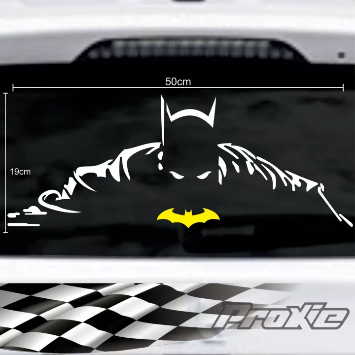 Detail Stiker Batman Untuk Mobil Nomer 10