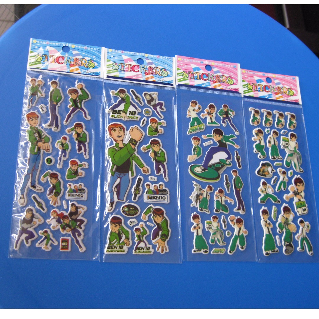 Detail Stiker Ben 10 Nomer 45