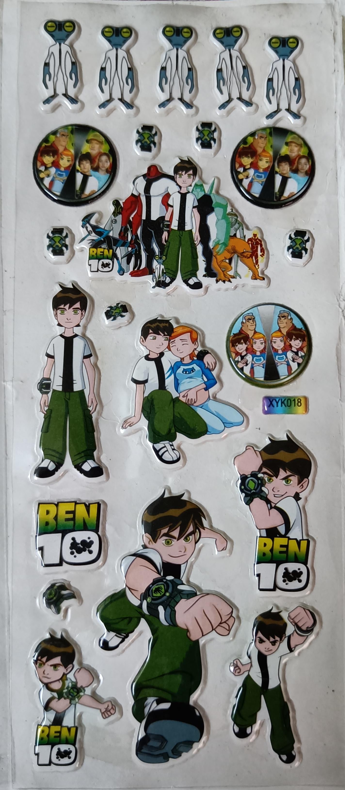 Detail Stiker Ben 10 Nomer 55