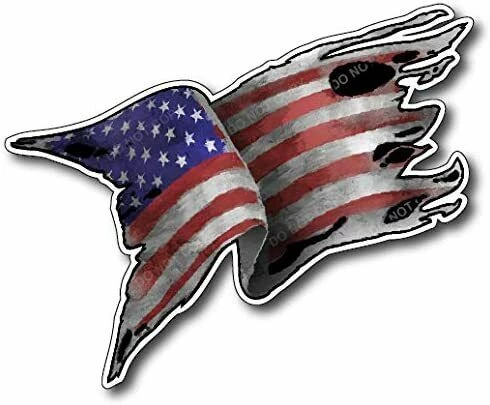 Detail Stiker Bendera Amerika Nomer 17