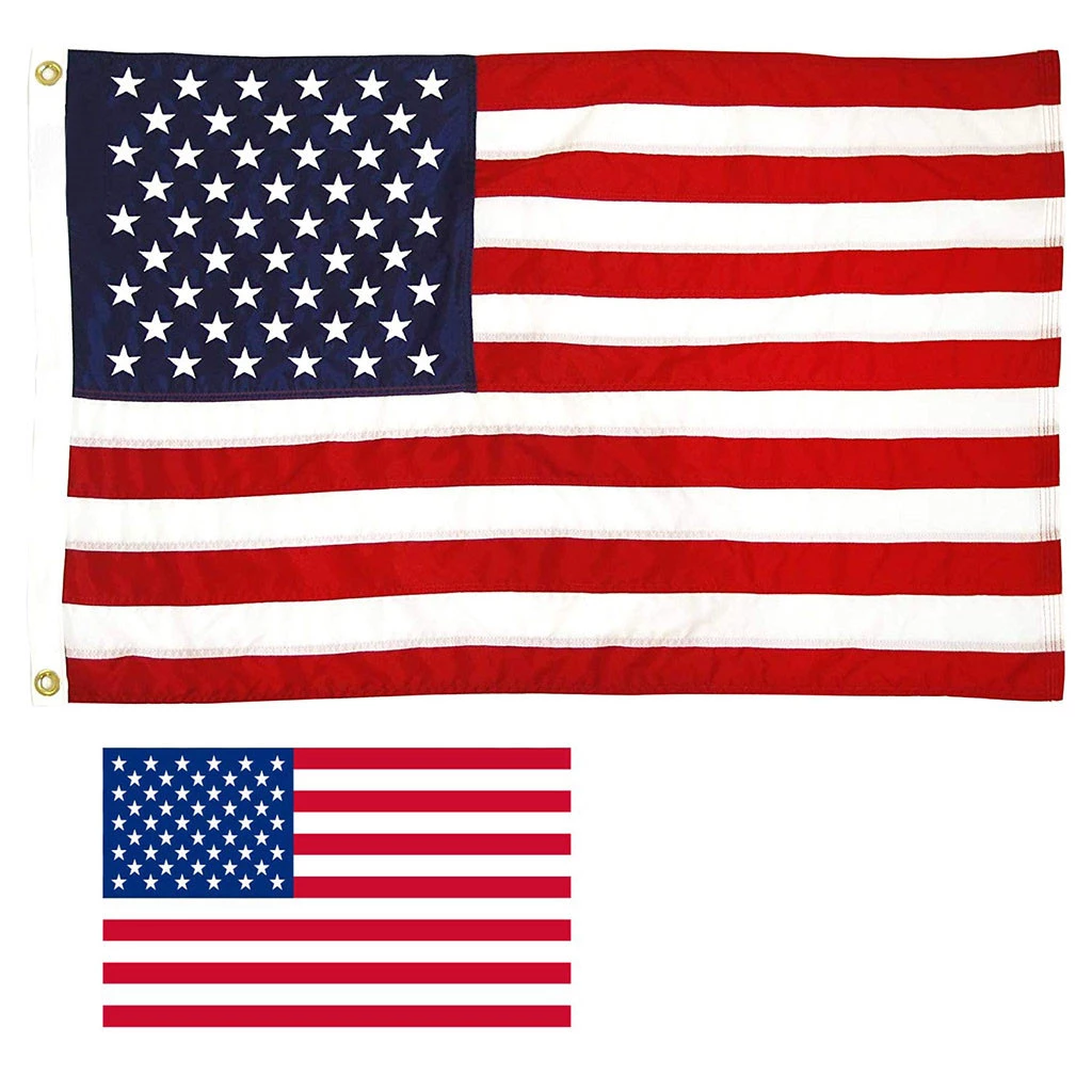 Detail Stiker Bendera Amerika Nomer 20