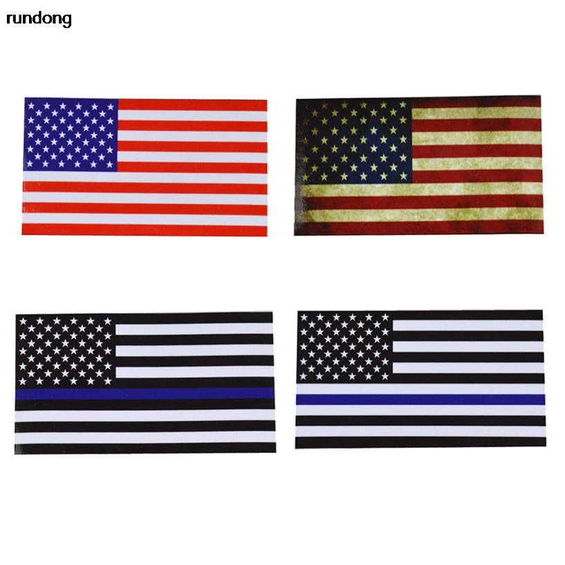 Detail Stiker Bendera Amerika Nomer 39