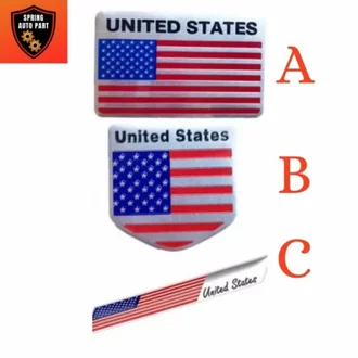 Detail Stiker Bendera Amerika Nomer 55