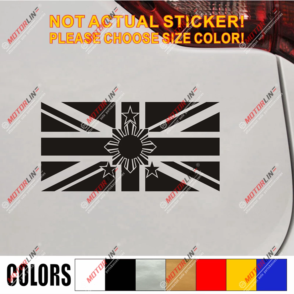 Detail Stiker Bendera Inggris Nomer 44