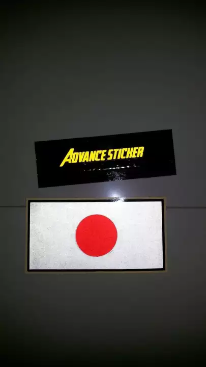 Detail Stiker Bendera Jepang Nomer 8
