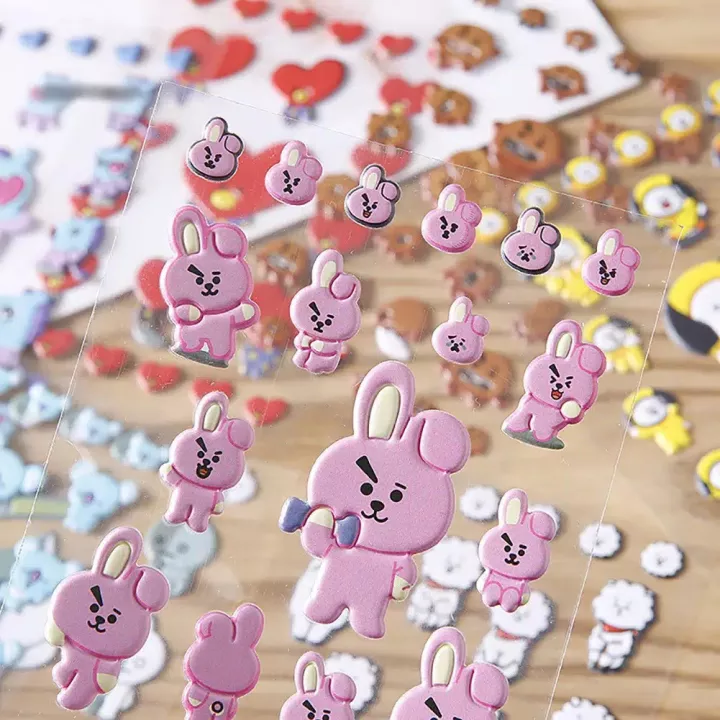 Detail Stiker Boneka Bts Nomer 39