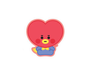 Detail Stiker Bt21 Tata Nomer 38