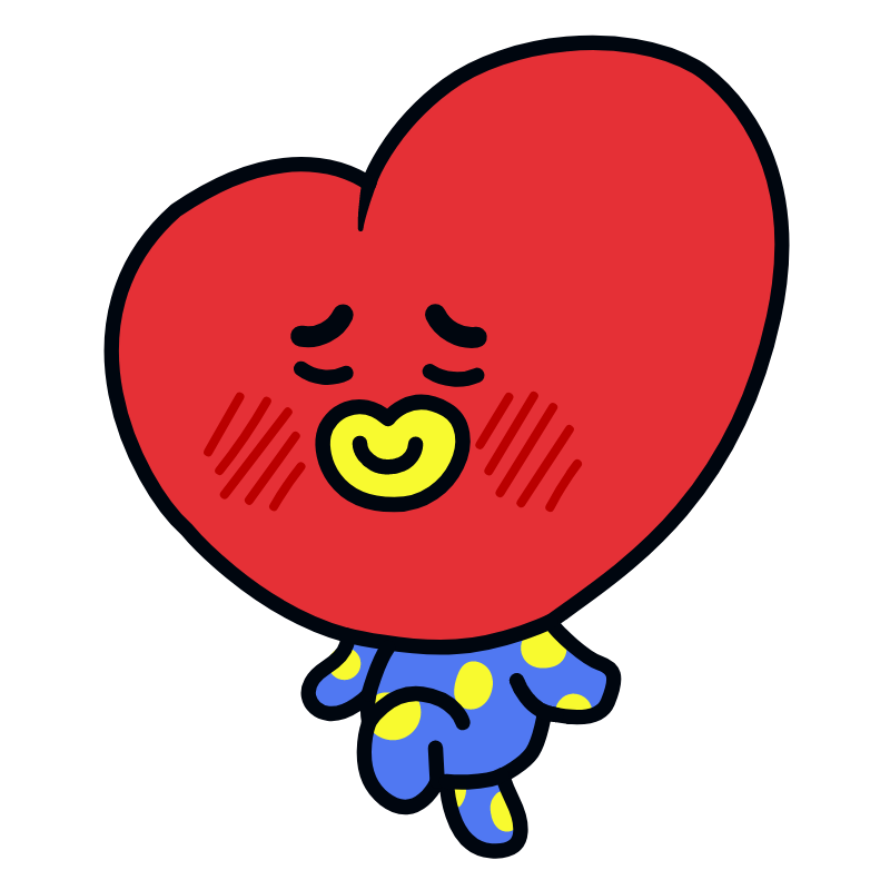 Detail Stiker Bt21 Tata Nomer 7