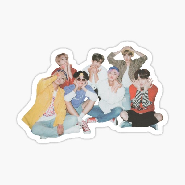 Detail Stiker Bts Aesthetic Nomer 5