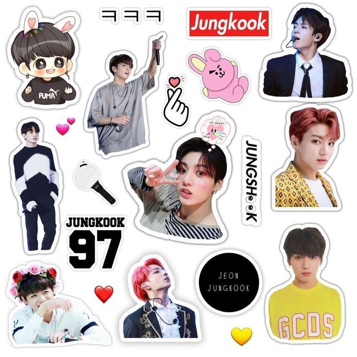 Detail Stiker Bts Lucu Nomer 3