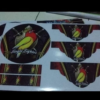 Detail Stiker Burung Lovebird Nomer 29