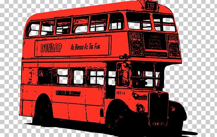 Detail Stiker Bus Double Decker Nomer 14