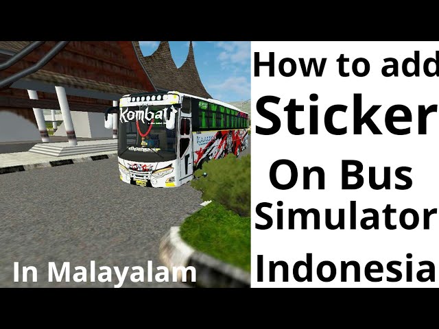 Detail Stiker Bus Simulator 2020 Nomer 22