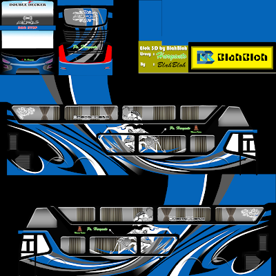 Detail Stiker Bus Simulator Double Decker Nomer 10