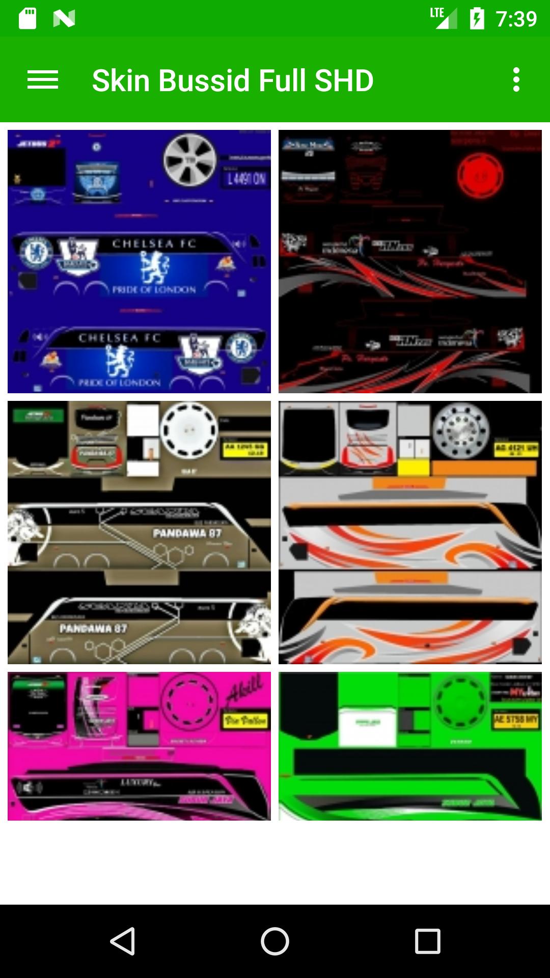 Detail Stiker Bus Simulator Keren 3d Nomer 20