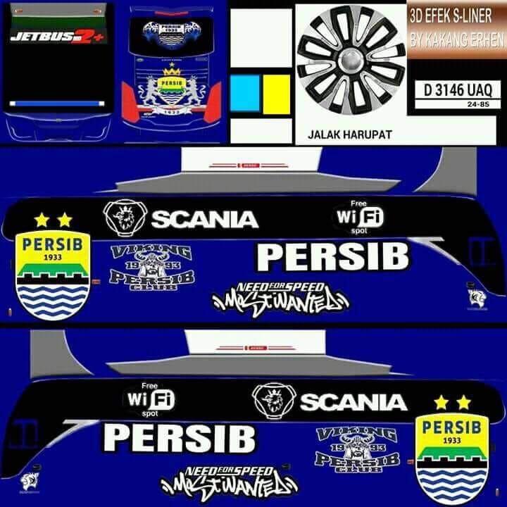 Detail Stiker Bus Simulator Keren 3d Nomer 29