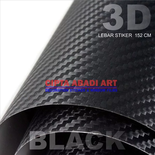 Detail Stiker Carbon 3d Nomer 46