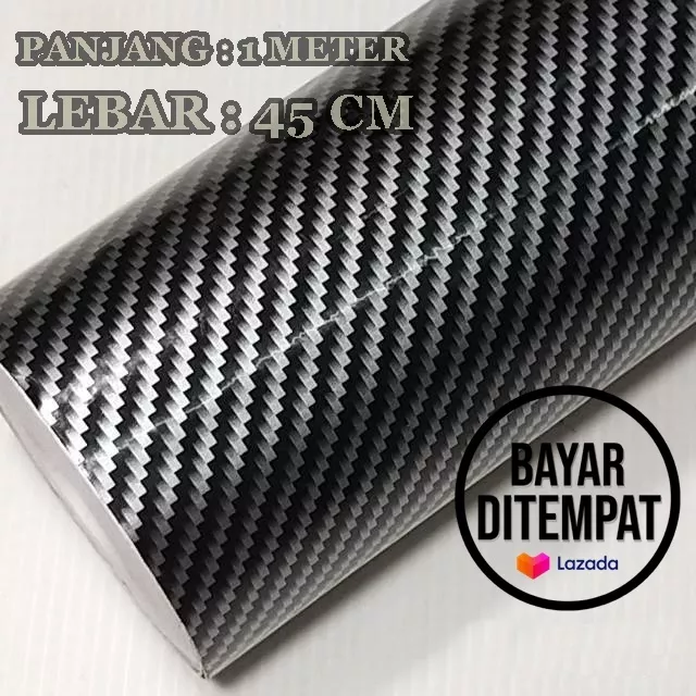Detail Stiker Carbon Nomer 40