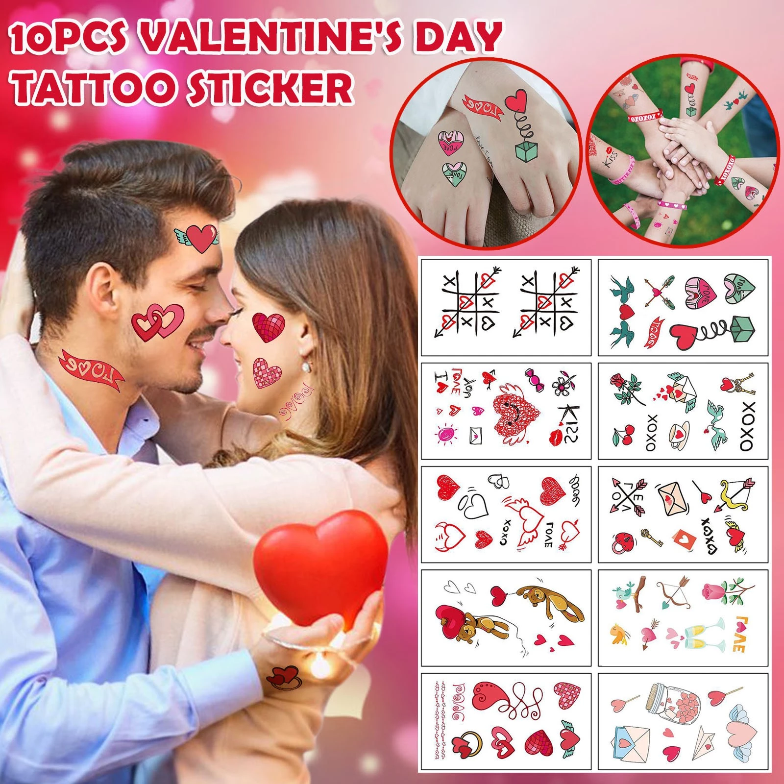 Detail Stiker Cinta Romantis Nomer 35
