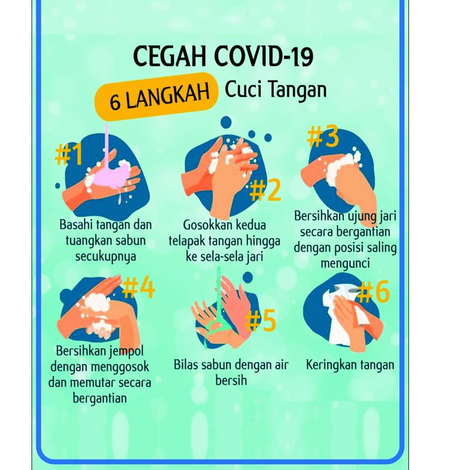 Detail Stiker Cuci Tangan Pakai Sabun Nomer 33