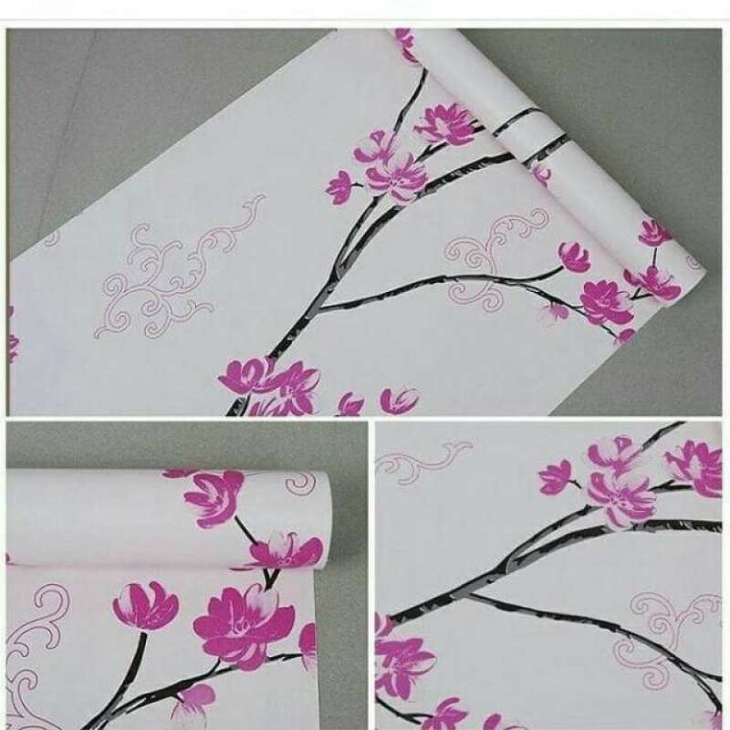 Detail Stiker Dinding Bunga Sakura Nomer 20