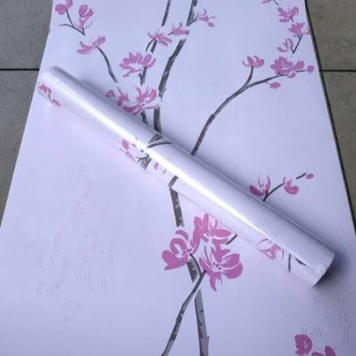 Detail Stiker Dinding Bunga Sakura Nomer 24