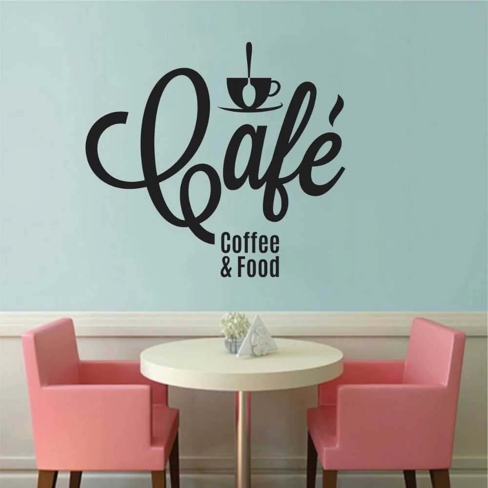 Detail Stiker Dinding Cafe Nomer 25