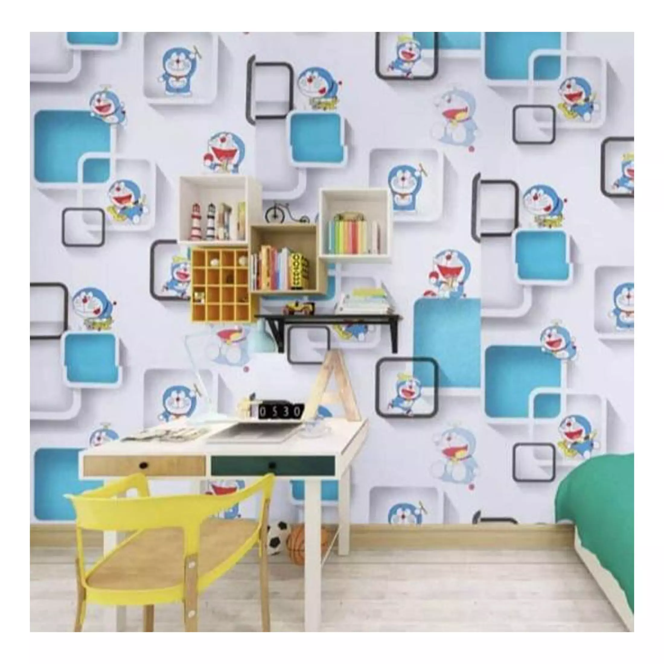 Detail Stiker Dinding Doraemon 3d Nomer 54