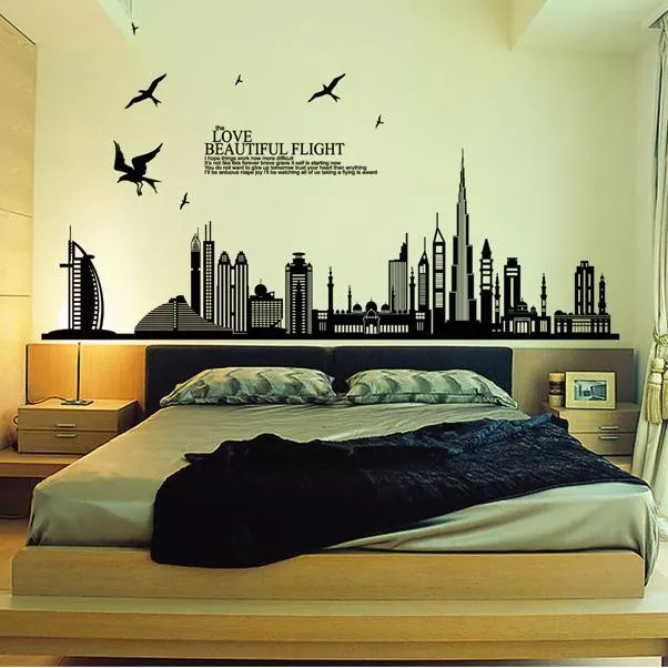 Detail Stiker Dinding Kamar Nomer 52
