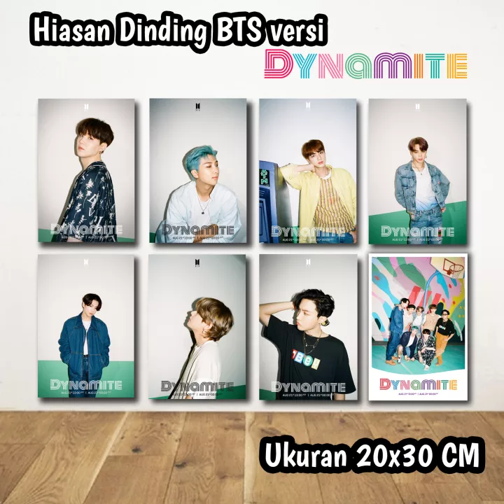 Detail Stiker Dinding Kamar Bts Nomer 55