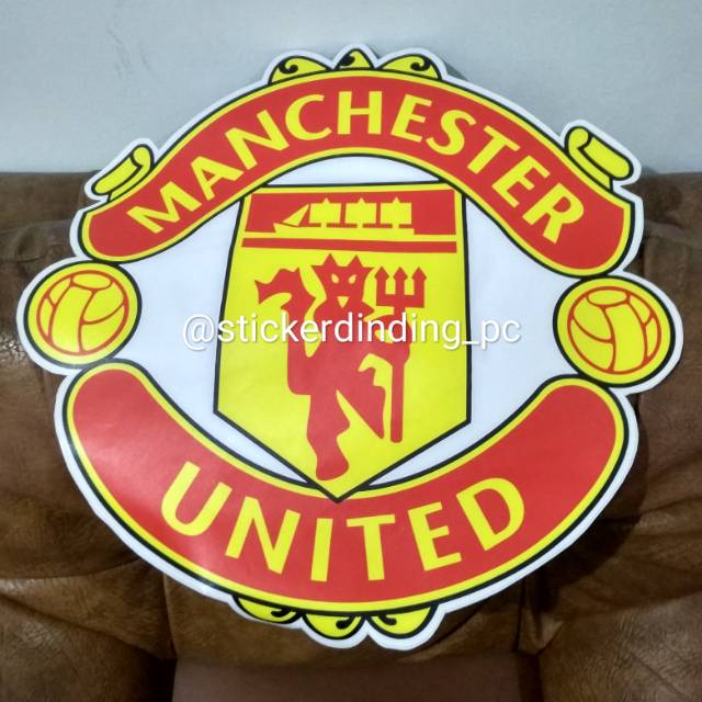 Detail Stiker Dinding Manchester United Nomer 17