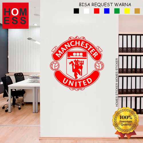 Detail Stiker Dinding Manchester United Nomer 23