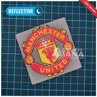 Detail Stiker Dinding Manchester United Nomer 42