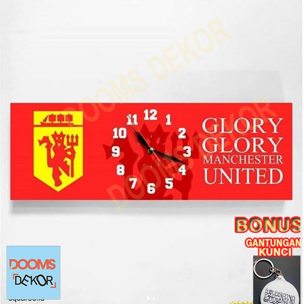 Detail Stiker Dinding Manchester United Nomer 46