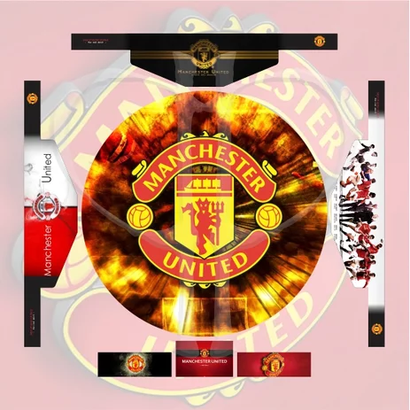 Detail Stiker Dinding Manchester United Nomer 52