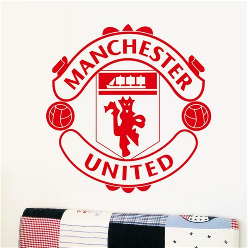 Detail Stiker Dinding Manchester United Nomer 9