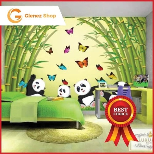 Download Stiker Dinding Panda Nomer 35