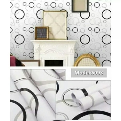 Detail Stiker Dinding Polkadot Nomer 26