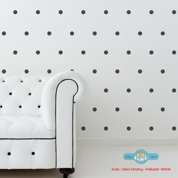 Detail Stiker Dinding Polkadot Nomer 32