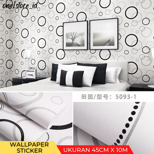 Detail Stiker Dinding Polkadot Nomer 40