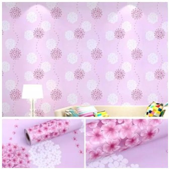Detail Stiker Dinding Polkadot Nomer 55