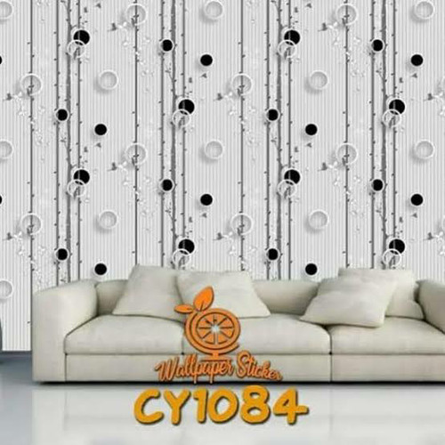 Detail Stiker Dinding Polkadot Nomer 57
