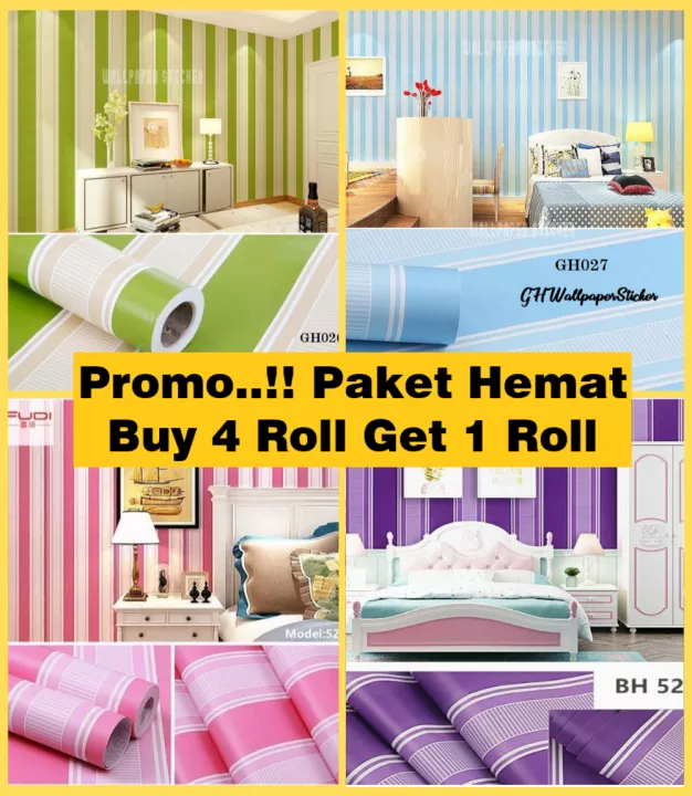 Detail Stiker Dinding Roll Nomer 18