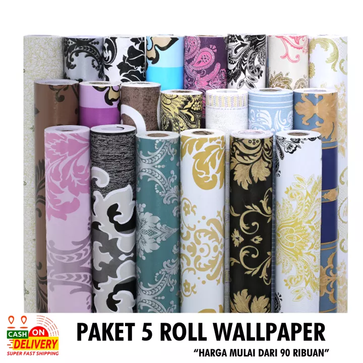 Detail Stiker Dinding Roll Nomer 39