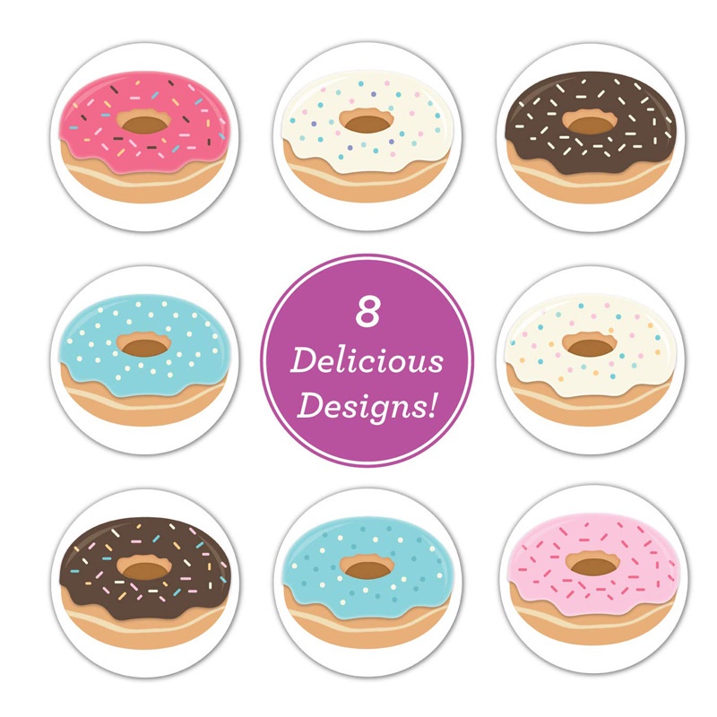 Detail Stiker Donat Lucu Nomer 13