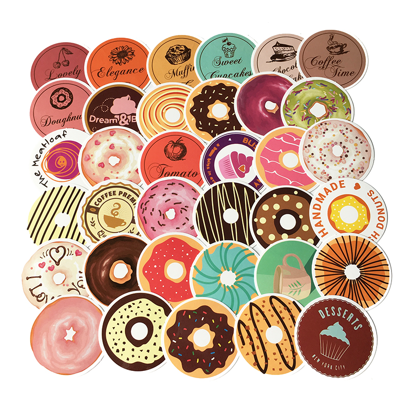 Detail Stiker Donat Lucu Nomer 16