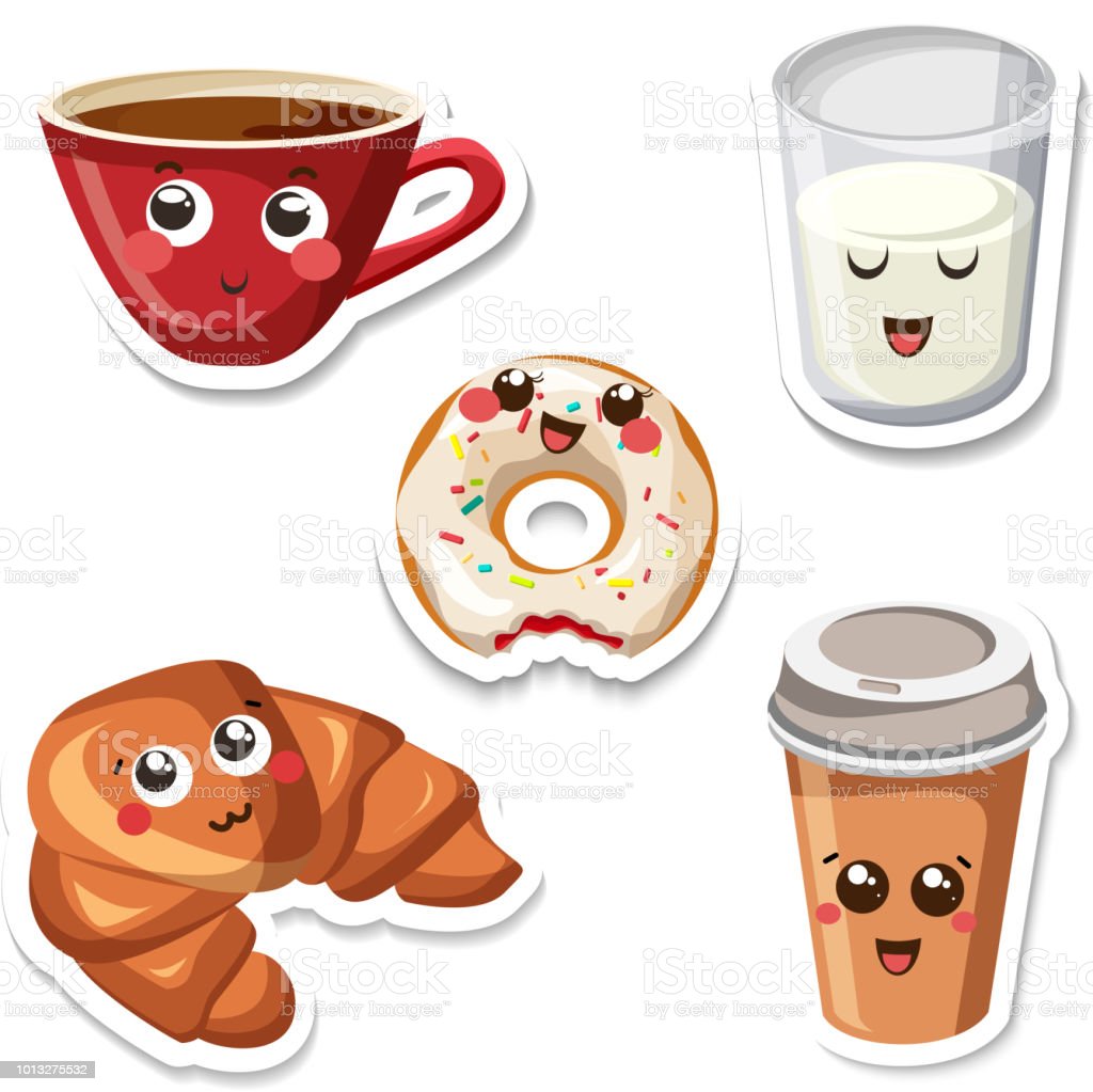 Detail Stiker Donat Lucu Nomer 22